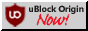 uBlock Origin button