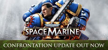 Warhammer 40,000: Space Marine 2 cover art